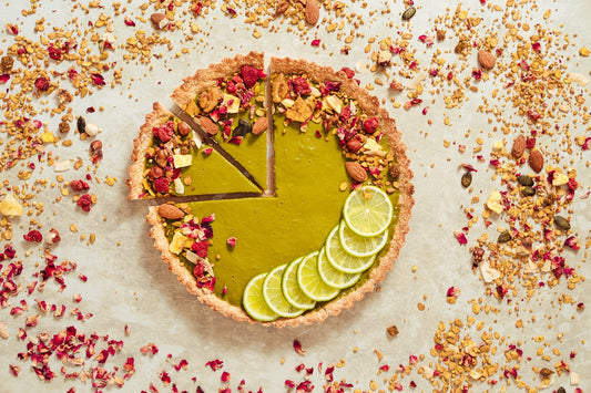 Matcha Lime Tarte mit CREATIVE Wisdom