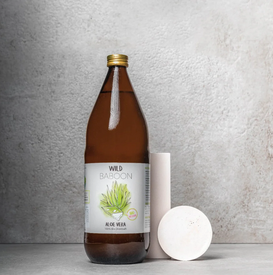 Bio Aloe Vera Direktsaft (1 Liter) - Reine Pflanzenkraft