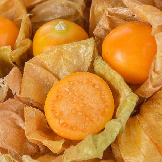 Gepuffte Physalis - knusprig erfrischender Snack - 100g