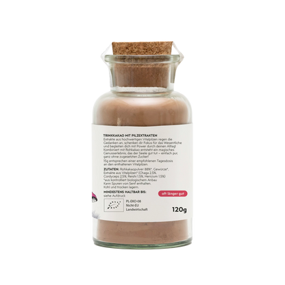 BIO Vitalpilz Kakao - Pure Power, 120g