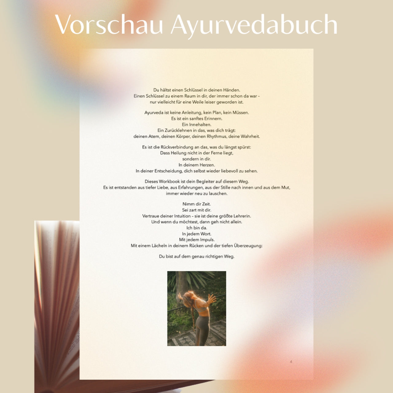 Ayurveda Buch - Dein Weg zurück zu Dir (inkl. Dosha-Test)