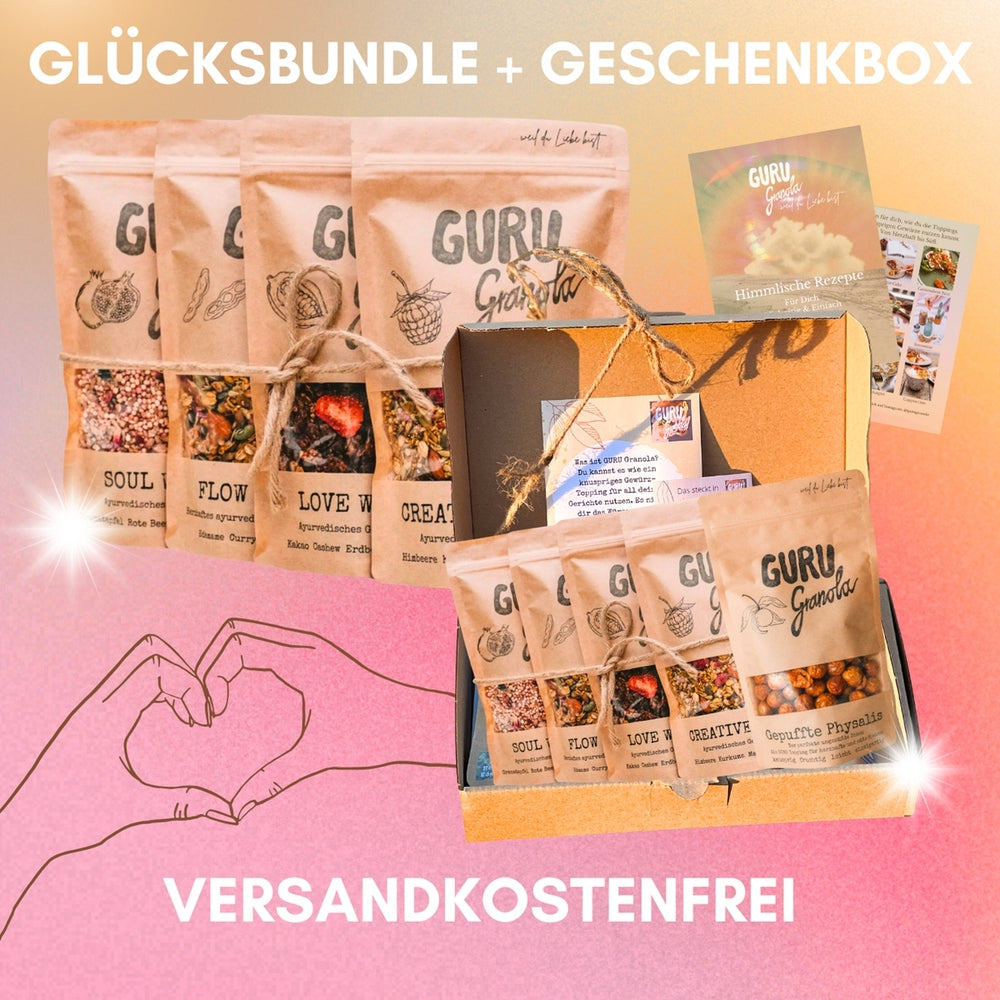 Glücksbundle + Geschenkbox + Rezepte