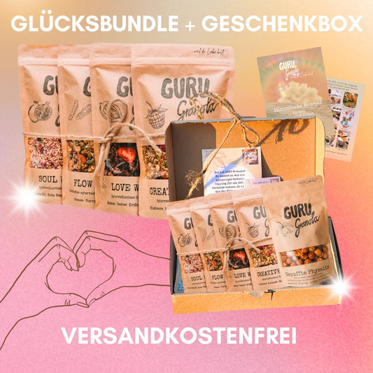 Glücksbundle + Geschenkbox + Rezepte