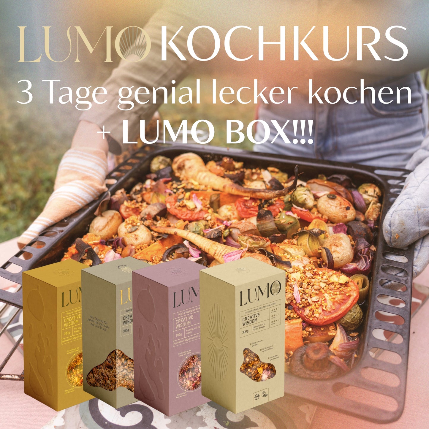 LUMO Online Kochkurs (inkl. Aufzeichnung) & LUMO Box
