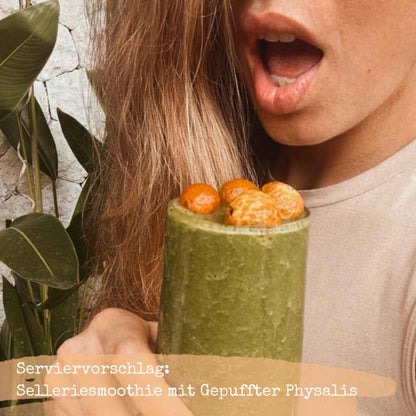 BIO Gepuffte Physalis - knusprig erfrischender Snack - 100g